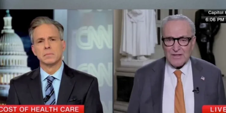 Chuck Schumer Uses Republican Infighting As Excuse To Demand GOP Support Democratic Healthcare Bill