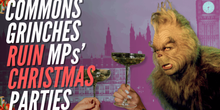 Commons Demand MPs Tell Guests to 'Consume Alcohol in Moderation' at 'End of Year' Parties – Guido Fawkes
