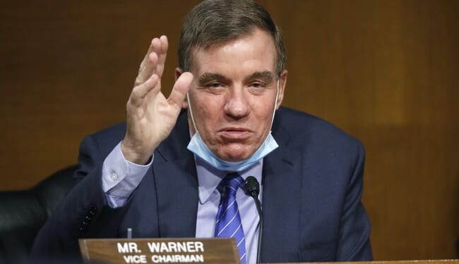Dem Mark Warner Blames Trump’s FBI for Not Arresting J6 Pipe Bomber Suspect Sooner – Twitchy