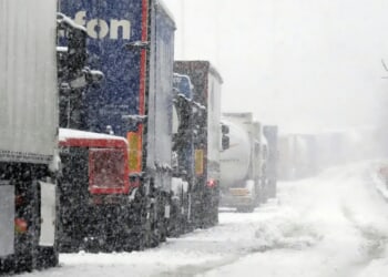 Driver Rescued After Truck Left Dangling Off West Virginia Highway Bridge During Heavy Snowfall
