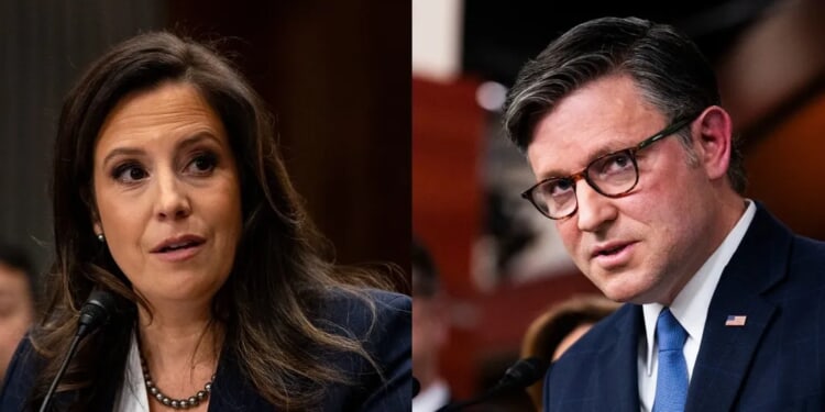 Elise Stefanik Accuses Mike Johnson Of Protecting Deep State In Fight Over Intel Provision