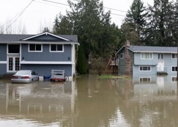 Historic Flooding Swamps Western Washington To Trap Families On Rooftops, Damage Homes