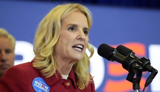 JFK's Unknown Niece Vows to Remove Trump's Name From Building With a Pickaxe – Twitchy