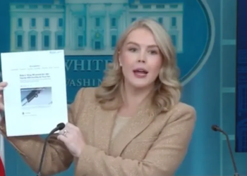 Karoline Leavitt Dropkicks Reporter Who Wrote Rosy Story About Biden’s Health, But Questioned Trump’s Fitness