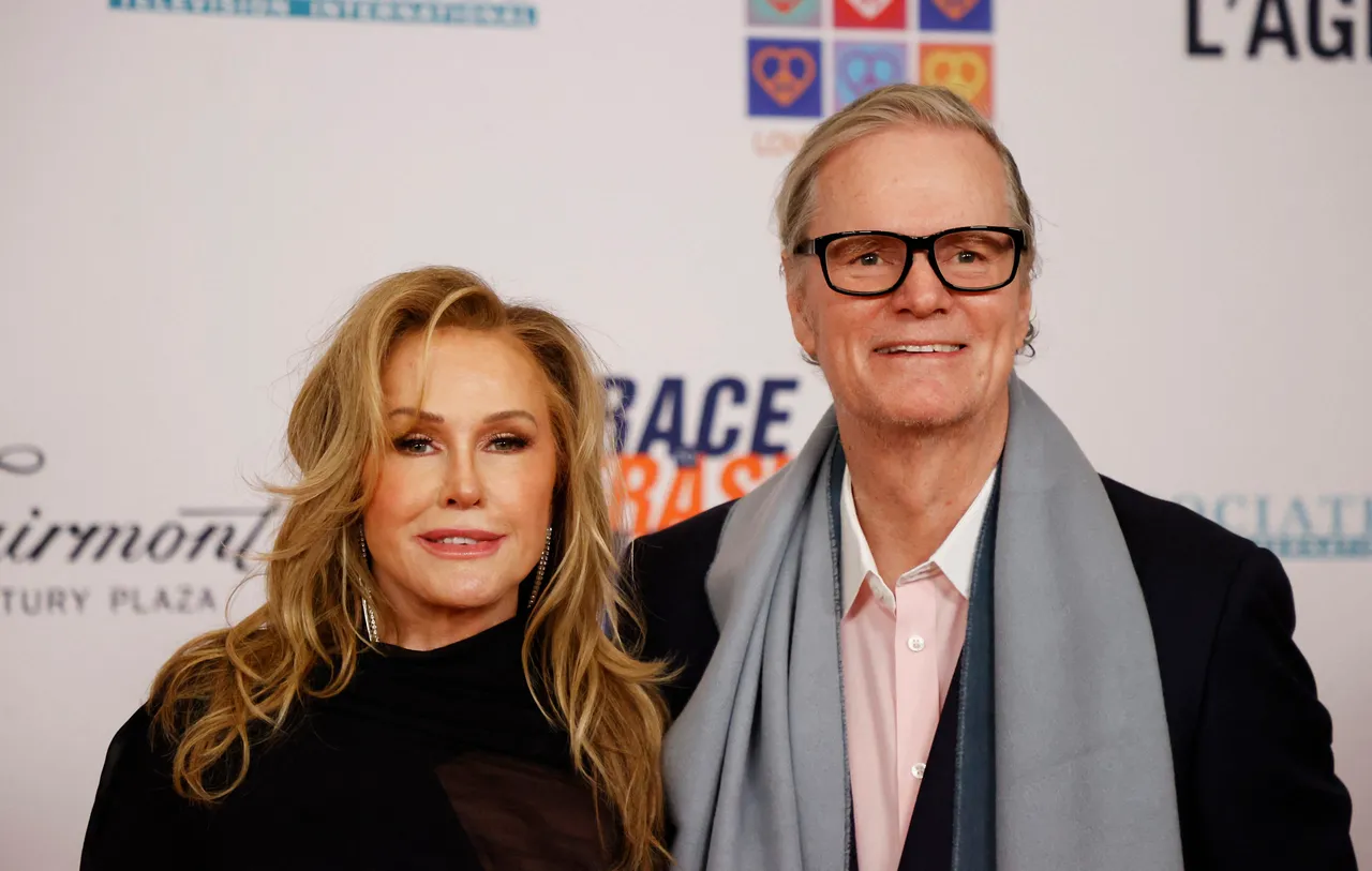US socialite Kathy Hilton and her husband businessman Rick Hilton attend the 31st Annual Race to Erase MS Gala held at Fairmont Century Plaza in Los Angeles on May 10, 2024. (Photo by Michael Tran / AFP) (Photo by MICHAEL TRAN/AFP via Getty Images)