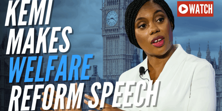 Kemi Delivers Speech on Welfare Reform – Guido Fawkes