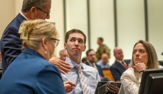 Kirk's Killer Giggles in Court While Theorists Play Right Into His Hands – Twitchy