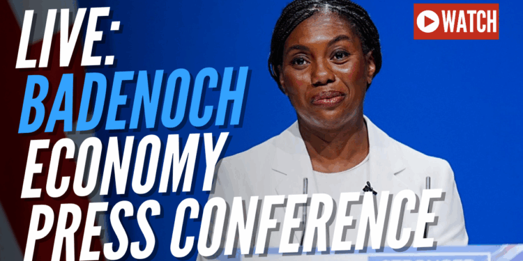 LIVE: Badenoch’s ‘In-Conversation’ on Economy With Liam Halligan