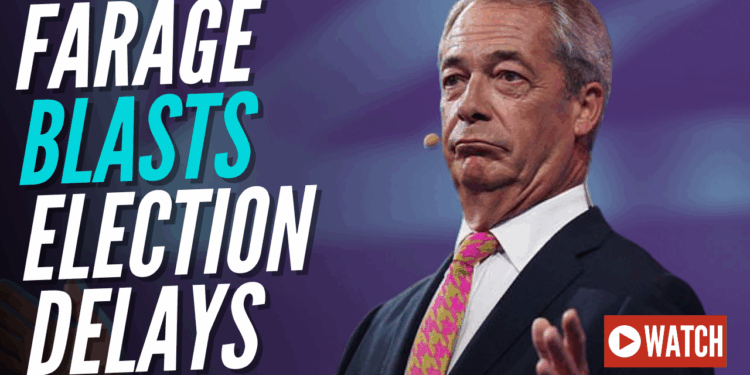 LIVE: Farage Slams Labour for Cancelling Mayoral Elections