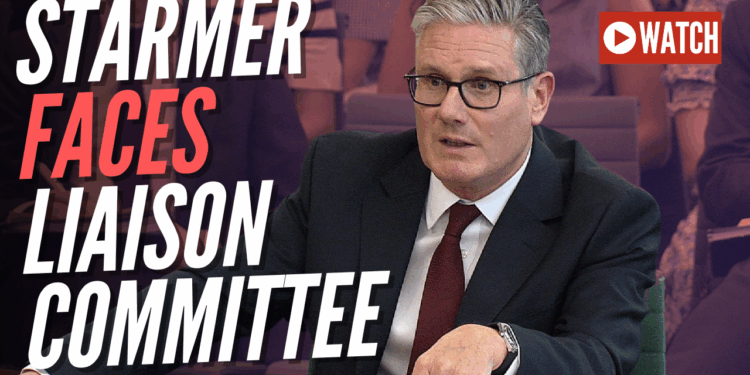 LIVE: Starmer Grilled by MPs in Liaison Committee Meeting