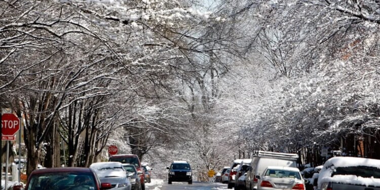 La Niña Winter Fueling First Snow Of Season, Possible Ice Risk For Mid-Atlantic, Carolinas