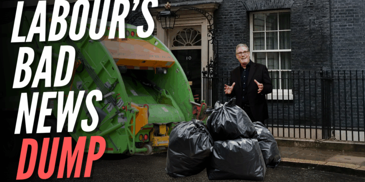 Labour's 'Take Out The Trash Day' Reveals Dire State of Starmer's Priorities – Guido Fawkes