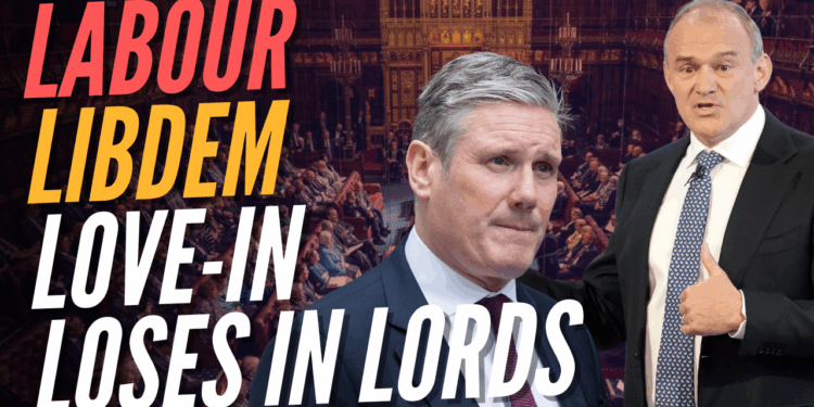 LibDems Vote With Labour in Lords After Starmer Hands Them New Peers – Guido Fawkes