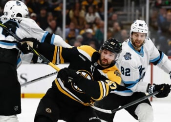 Mammoth, Bruins Brawl Breaks Out During ‘Feliz Navidad’ In Scene That Would Make The Grinch Proud