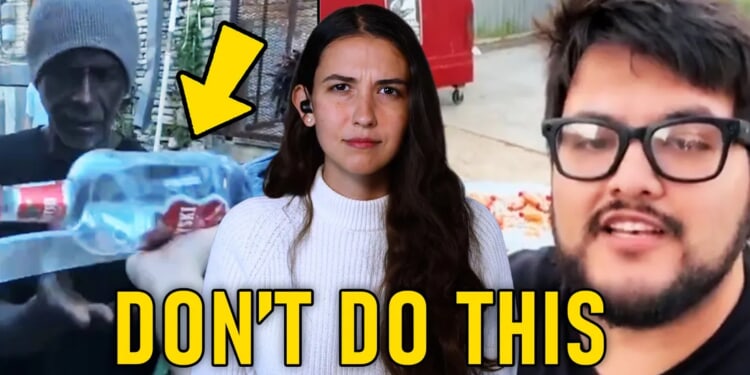 Man Hands Out Cigarettes, Alcohol To Homeless