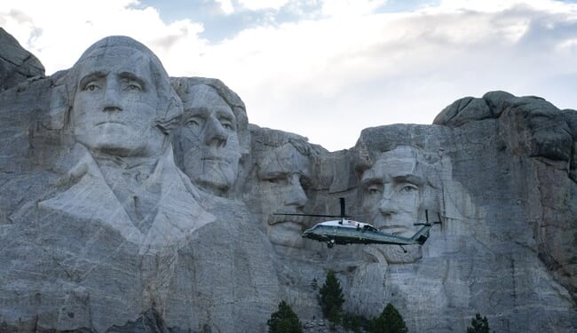 Mt. Rushmore Ratio: ‘Wrong to deface OUR Mountain’ ... You Took It From Other Tribes and Lost It