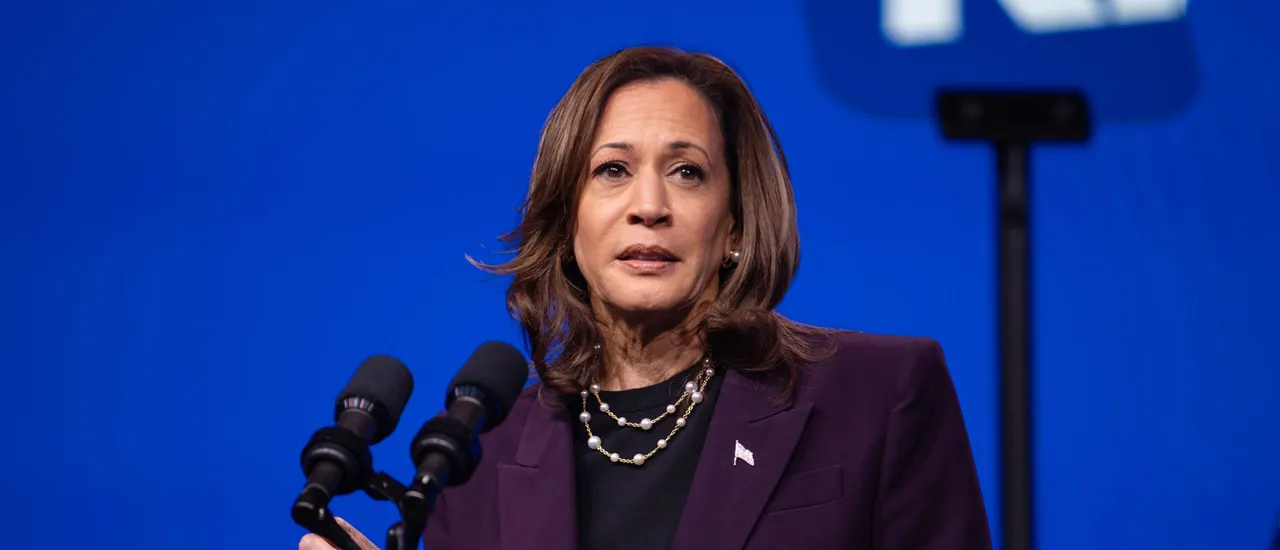 HOUSTON, TEXAS - JULY 25: Vice President Kamala Harris speaks at the American Federation of Teachers' 88th National Convention on July 25, 2024 in Houston, Texas. (Photo by Montinique Monroe/Getty Images)