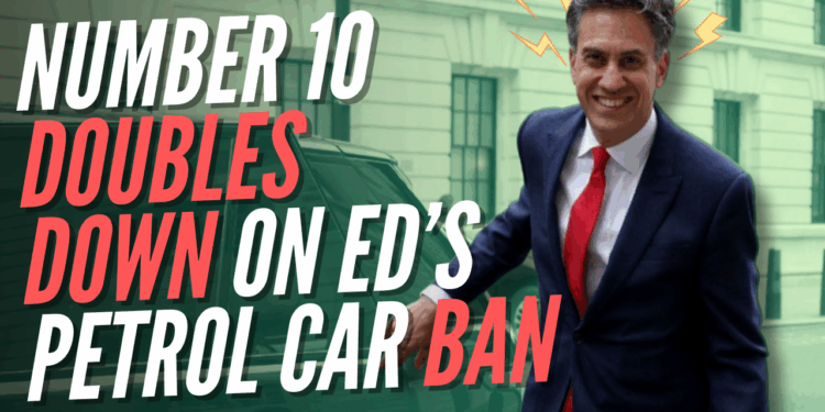 Number 10 Still "Committed" to Petrol Car Ban Despite Brussels U-Turn – Guido Fawkes