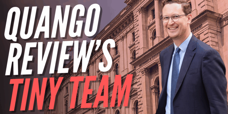 Only Three Cabinet Office Staff Working on 'Comprehensive' Review of Every Quango – Guido Fawkes