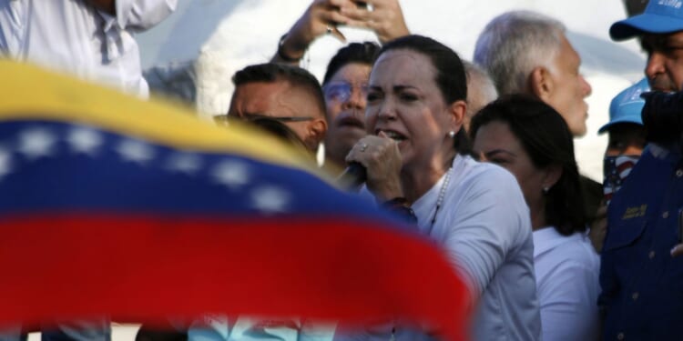 Opposition Leader and Nobel Laureate Machado [WATCH]