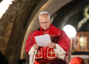 Pope Leo entrusts Lebanon to Saint Charbel’s intercession, prays at his tomb