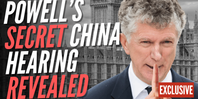 Powell Appeared Before Parliamentary Committee in ‘Irregular’ Unlisted Secret Session – Guido Fawkes