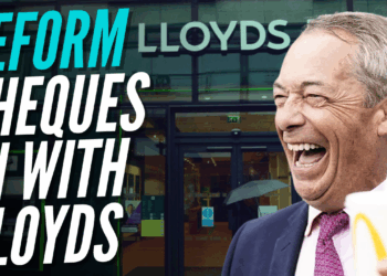 Reform Opens Bank Account With Lloyds – Guido Fawkes