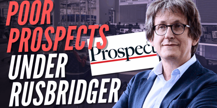 Rusbridger's Prospect Tightens Belt on External Commissions – Guido Fawkes