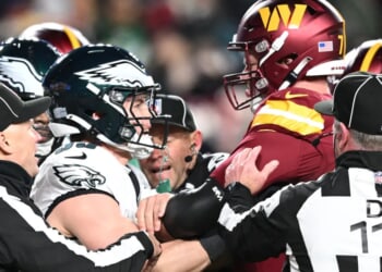 Six Fines Handed Out After Late-Game Brawl Breaks Out During Eagles-Commanders