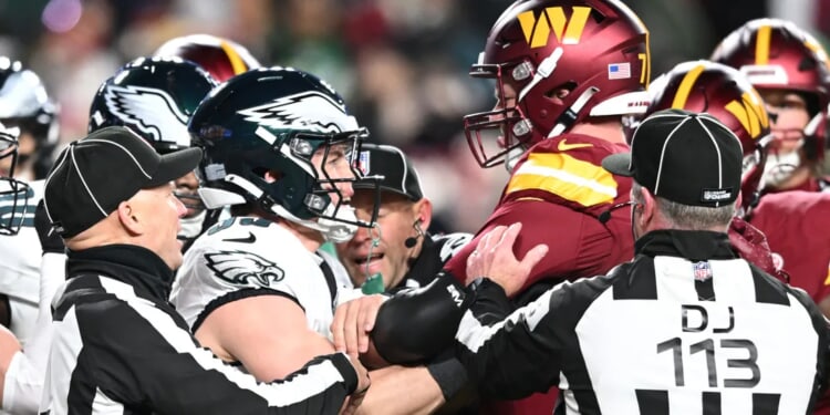 Six Fines Handed Out After Late-Game Brawl Breaks Out During Eagles-Commanders
