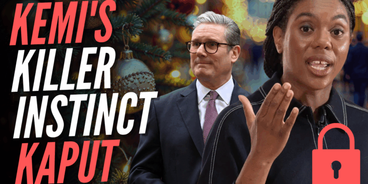 Starmer's Psychotic Serenity Survives as Kemi Lobs Baubles – Guido Fawkes