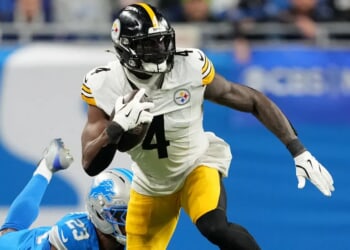 Steelers’ DK Metcalf Throws Punch At Lions Fan In Wild Scene That Will Surely Produce Suspension