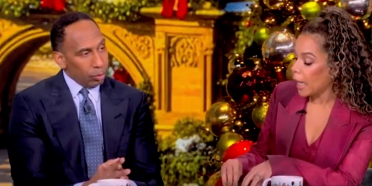 Stephen A Smith Refuses To Backtrack His Comments On Dem Sen When Pressed By ‘The View’ Co-Host