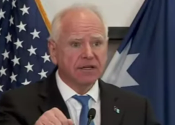 Tim Walz Whines People Keep Driving By His House And Calling Him Retarded