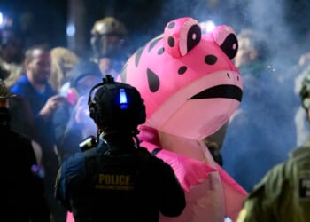 Transgender Anti-ICE Rioter Already Out Of Jail After Butcher Knife Episode