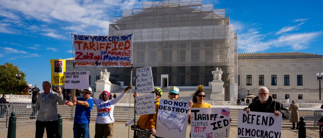 US Supreme Court Hears Arguments On Legality Of Trump Tariffs