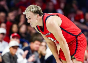 Utah Tech Basketball Player Punches His Opponent in the Face After Getting Dunked on [WATCH]