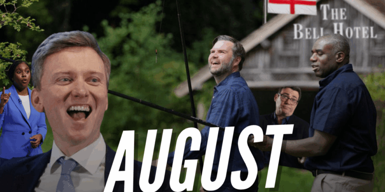 Visiting Vance, Two-Tier Fishing, and Bell Ends up Writing the Budget – Guido Fawkes