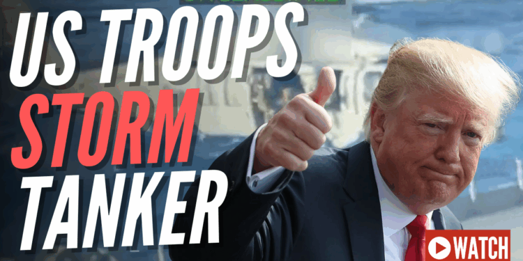 WATCH: US Troops Seize Sanctioned Oil Tanker Off Venezuela