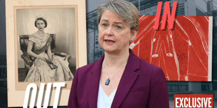 Yvette Cooper Removed Portrait of Queen in Favour of Painting Called ‘Life Gets Harder, Trackies Grow Thicker' – Guido Fawkes