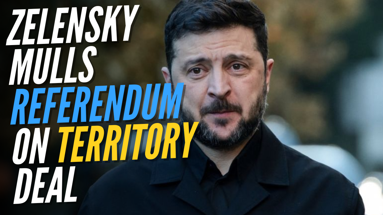 Zelensky Says Ukrainians Could Get Referendum on Whether to Give Up Territory – Guido Fawkes