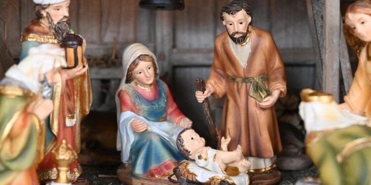‘Tis the season for blasphemous nativity scenes as church features zip-tied baby Jesus