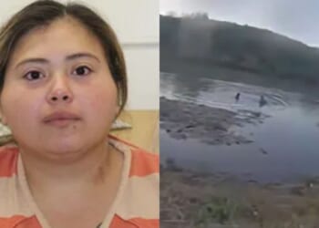 Human Smuggler Jumps Into a River with a Baby in Attempt to Evade Texas Troopers [WATCH]