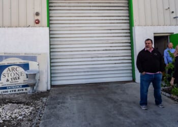 Trump shops for marble while in Florida