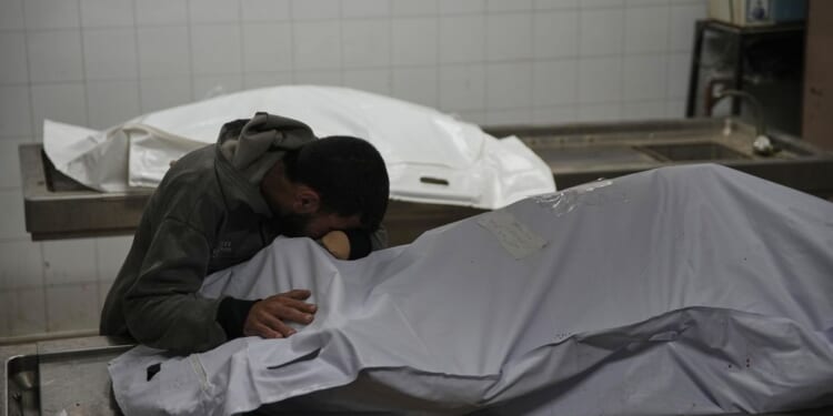 Grandmother, grandson burn to death in Gaza tent while cooking; Angelina Jolie visits Rafah crossing