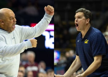 Both Coaches 'Lose Their Minds' in Wild Finish to Notre Dame-Cal Basketball Game [WATCH]