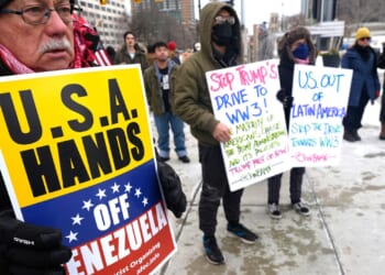 Communists Rally in Times Square Demanding Narco-Terrorists Dictator Maduro’s Release [WATCH]