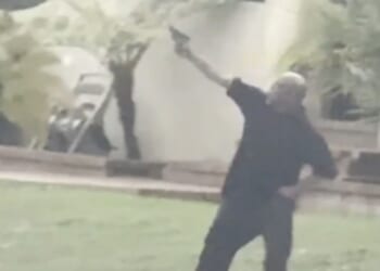 Man Opens Fire on LAPD Helicopter, Taken Down by Police K9 [WATCH]