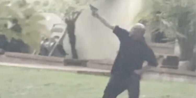 Man Opens Fire on LAPD Helicopter, Taken Down by Police K9 [WATCH]