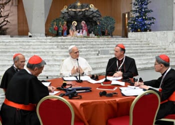 As consistory opens, Leo XIV tells cardinals ‘I am here to listen’